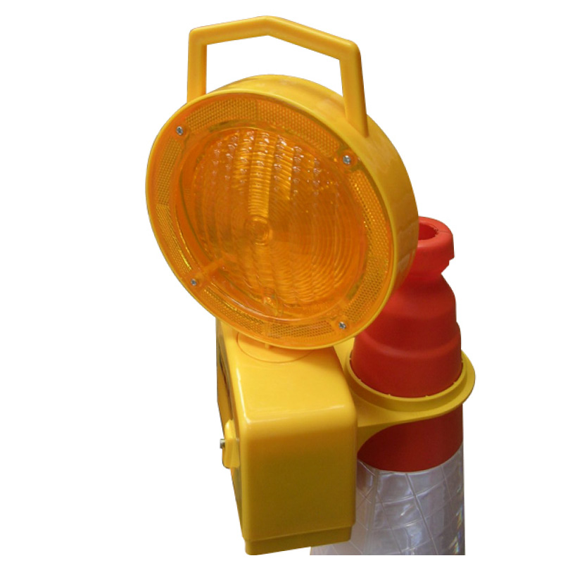 Yellow Flashing Lights for Skips / Traffic Cones